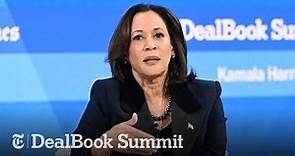 Kamala Harris on Polarization, Social Media and the Israel-Hamas War | DealBook Summit 2023