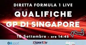 Diretta Formula 1 - Qualifiche GP di Singapore 🏎 il 16 settembre 2023