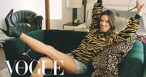 Alessandra Ambrosio crea tre look animalier | Vogue Italia