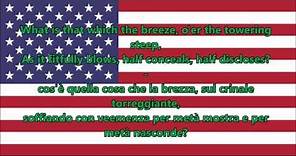 Inno nazionale degli Stati Uniti d'America - National Anthem USA (EN/IT Testo)