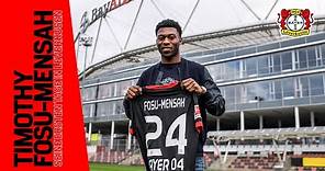 Herzlich willkommen, TIMOTHY FOSU-MENSAH | Seine ersten Tage bei Bayer 04 Leverkusen