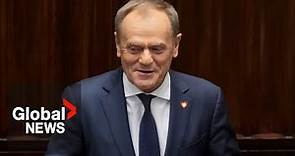 Poland election: Donald Tusk appointed as new PM, ending nationalist rule