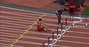 Liu Xiang Crashes Out of the 2012 Olympics. Previously UNSEEN Footage! Live HD 刘翔栏预赛意外