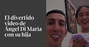 EL DIVERTIDO VIDEO DE ÁNGEL DI MARÍA CON SU HIJA ⚽❤️ Mía, la hija mayor de Ángel Di María y Jorgelina Cardoso, publicó en sus redes sociales un juego de preguntas y respuestas con el futbolista. | Clarín