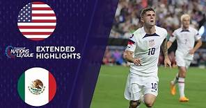 USA vs. Mexico: Extended Highlights | CONCACAF Nations League | CBS Sports Golazo