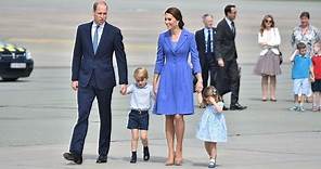 Duke & Duchess of Cambridge depart Poland for Germany