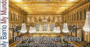 Concert and Tour of Musikverein, Vienna, the Most Beautiful Concert Hall in the World (4k UHD)