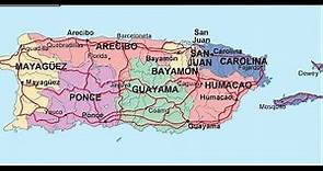 mapa de Puerto Rico