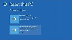 Windows 10 - How to Reset Your Computer to Factory Settings