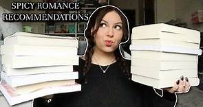 spicy romance book recommendations!! (my fav spicy reads)