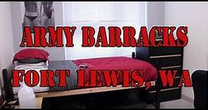 U.S. Army Barracks Tour - Ft. Lewis/Joint Base Lewis-McChord, WA [2017]