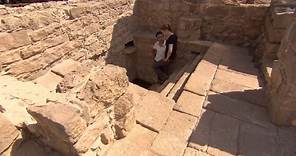 Searching the ancient ruins of Magdala
