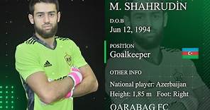 Shahrudin Mahammadaliyev ● Goalkeeper ● Football CV 2022 HD