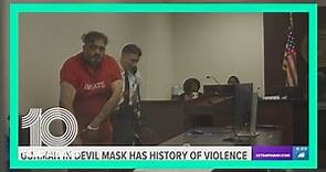 Tampa club gunman in devil mask had a history of violence