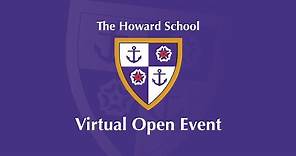 The Howard School | Virtual Open Event