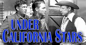 Under California Stars (1948) | Full Movie | Roy Rogers | Trigger | Jane Frazee | Andy Devine