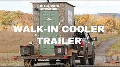 DIY Walk In Cooler! The Deer Cooler TRAILER! MUST SEE! #VENISONVAULT