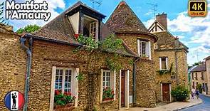 🇫🇷 MONTFORT-L'AMAURY, the Most Beautiful Village of Les Yvelines, Amazing Walking Tour [4K/60fps]