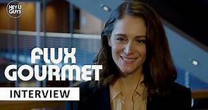 Flux Gourmet - Ariane Labed on Asa Butterfield's extraordinary new role & her inspirations on film