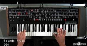 Sequential Prophet 6 6-Voice Analog Synthesizer | Gear4music demo