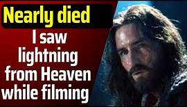 I Almost died, I saw lightning from Heaven, Jim Caviezel real story filming the Passion of Christ