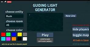 Guiding Light Generator - TUTORIAL
