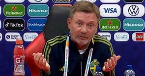 Peter Gerhardsson pre-match press conference | England v Sweden | Euro 2022 semi-final