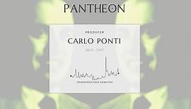 Carlo Ponti Biography - Italian film producer (1912–2007)
