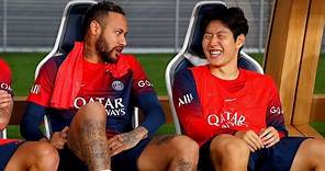 Best of Neymar and Kang-in Lee | The new PSG bromance