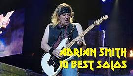 Top 10 Adrian Smith Solos (Iron Maiden only)