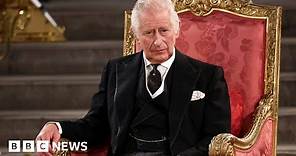 King Charles III addresses Parliament for first time - BBC News