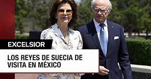 Reyes de Suecia visitan México para conocer patrimonio cultural