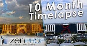 New Oracle Headquarters Construction Timelapse for Zenprop