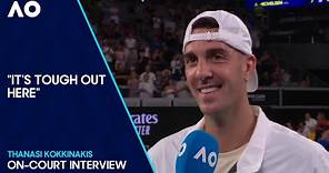 Thanasi Kokkinakis On-Court Interview | Australian Open 2024 First Round