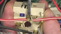 GE Range Repair - How to Replace the Warming Control Switch (GE # WB24T10058)