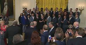 Houston Astros at the White House