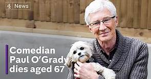 Paul O’Grady: TV presenter and comedian dies aged 67