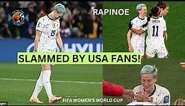 Megan Rapinoe slammed by USA fans for LAUGHING after missing penalty kick | FIFA Women’s World Cup