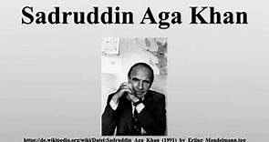 Sadruddin Aga Khan