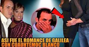 Asi fue el Romance de Galilea Montijo con Cuauhtémoc Blanco.