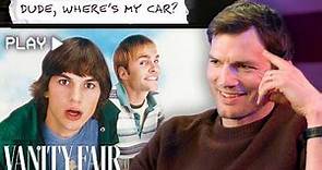 Ashton Kutcher Rewatches That '70s Show, Punk'd, Dude Where's My Car & More | Vanity Fair