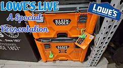 LOWE'S LIVE!!!!..A Special Holiday Series..A Closer Look at the Klein MOD-BOX