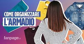 Come sistemare e organizzare l'armadio con i consigli della personal organizer