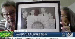 The story behind how the Phoenix Suns got their name -- and the mother who picked it