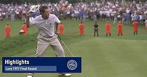 Davis Love III STORMS to Victory | Every Shot from Round 4 | PGA Championship 1997