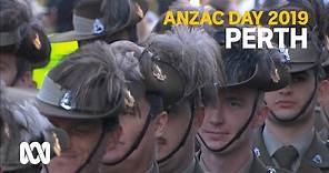 Anzac Day 2019 - Perth march and service