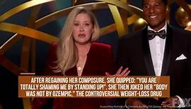 Christina Applegate receives standing ovation at the Emmys