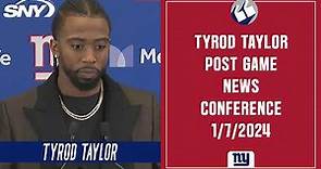 Tyrod Taylor talks big passing day in Giants 27-10 win over the Eagles | SNY