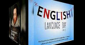 English Language Day (23rd April)