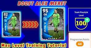 Alex Meret 🇮🇹 Italian Player Max Level Training Tutorial || efootball 2023 mobile || 💯 Boosted ❤️